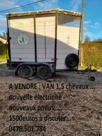 Van 1,5 chevaux, Enlèvement, Utilisé, Aluminium, Remorque 1½ cheval