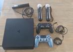 Playstation 4 avec manettes et jeux, Games en Spelcomputers, Ophalen, Original, Met 3 controllers of meer, 500 GB