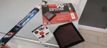 K&n 33-2452 filter + ruitenwisser beschikbaar voor biedingen