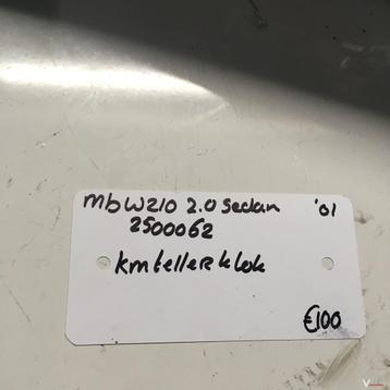 Mercedes W210 2001  sedan   2500062   Km Tellerklok A 210 54 beschikbaar voor biedingen