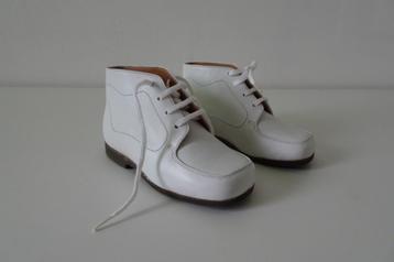 Bottines en cuir Stabifoot blanches à lacets pointure 22 NEU