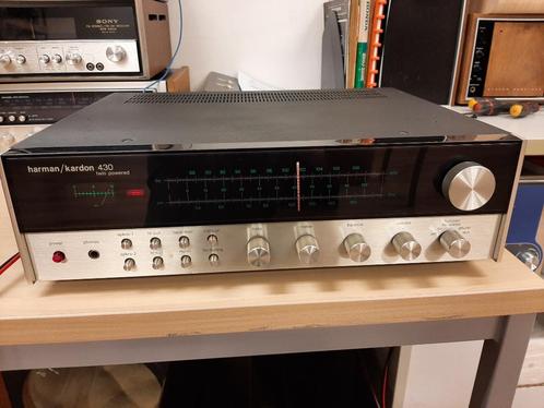 harman kardon 430 twin powered receiver vintage, TV, Hi-fi & Vidéo, Amplificateurs & Ampli-syntoniseurs, Comme neuf, Stéréo, Moins de 60 watts
