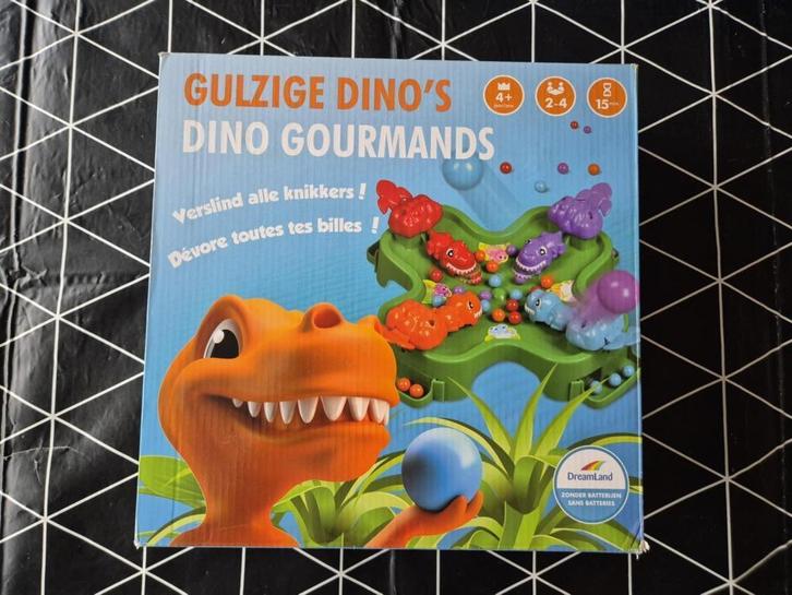 gulzige dino's - gezelschapsspel, Kinderen en Baby's, Speelgoed | Educatief en Creatief, Ophalen of Verzenden