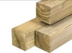 Weidepalen 7 op 7 cm 2m10 lang