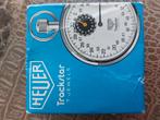 Heuer Stopwatch Trackstar 7 jewels, Antiek en Kunst, Ophalen