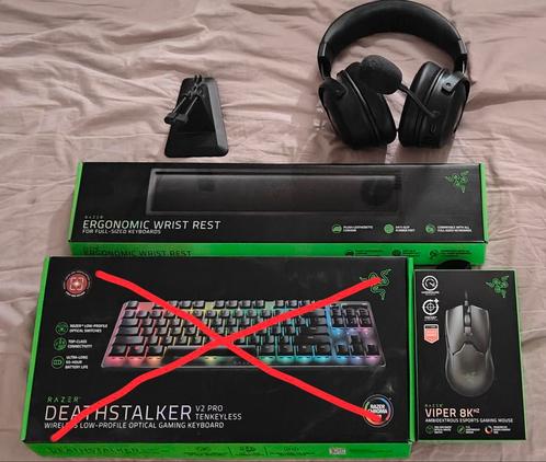 Razer Bundel, Computers en Software, Overige Computers en Software, Zo goed als nieuw, Ophalen of Verzenden
