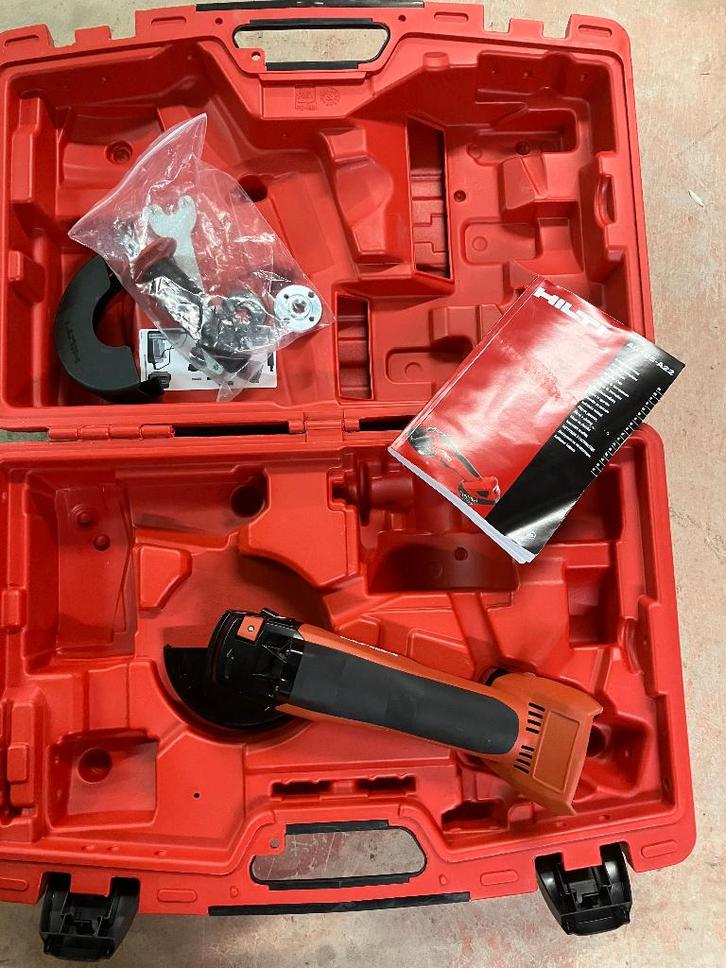 HILTI Meuleuse d'angle AG 125-A22 sans fil NEUVE, Bricolage & Construction, Outillage | Meuleuses, Neuf, Meuleuse d'angle, Envoi