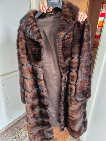 Manteau vrai vison superbe état, Enlèvement, Comme neuf