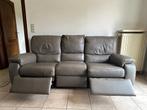 Leren Relax zetel/3p., Huis en Inrichting, Zetels | Zetels, Ophalen, Gebruikt, 150 tot 200 cm, Driepersoons