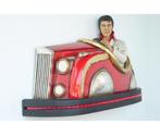 Elvis dans une voiture tamponneuse - Elvislamp
