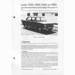 Lada 1200 1300 1500 1600 Vraagbaak losbladig 1972-1985 #3 Ne, Boeken, Auto's | Boeken, Gelezen, Ophalen of Verzenden
