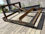 Metalen rek met wieltjes, Ophalen, Gebruikt, Metaal