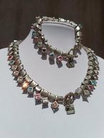 Otazu Swarovski kristal ketting en armband, Handtassen en Accessoires, Kettingen, Ophalen of Verzenden, Zo goed als nieuw