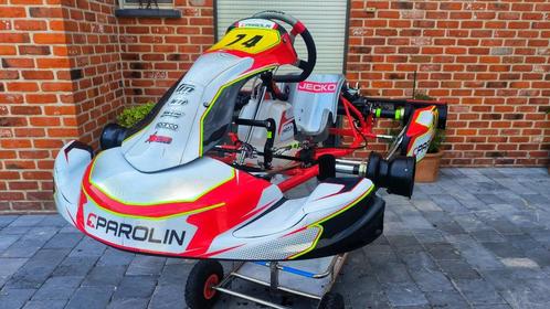 Karting * châssis PAROLIN * 11/24, Sport en Fitness, Karting, Zo goed als nieuw, Kart, Ophalen