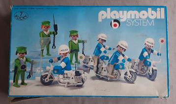 Vintage playmobil 3401 superset politie ( 1976 )   vintage i