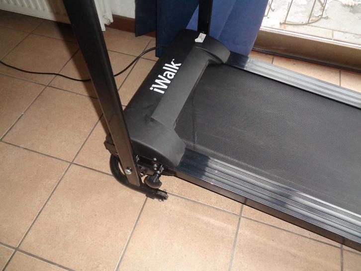 Praktisch opklabbare I Walk loopband 126 x 159 x 68.7 cm, Sport en Fitness, Fitnessapparatuur, Zo goed als nieuw, Loopband, Benen