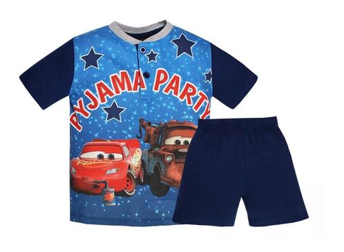 Disney Cars Shortama Bl - Maat 110 - 116 - 122 - 128, Kinderen en Baby's, Kinderkleding | Maat 116, Nieuw, Jongen, Nacht- of Onderkleding