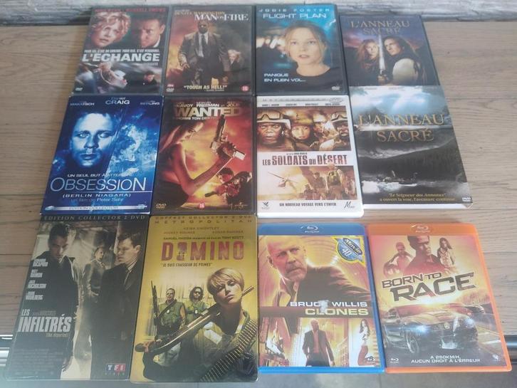 Dvd action au choix, CD & DVD, DVD | Action, Comme neuf, Thriller d'action, Tous les âges, Enlèvement ou Envoi