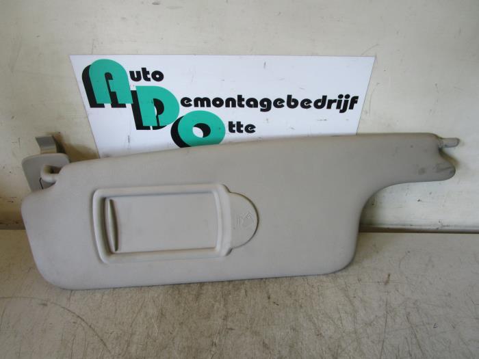 Pare-soleil d'un Renault Megane (Megane 2 02-), Autos : Pièces & Accessoires, Habitacle & Garnissage, Renault, Utilisé, Enlèvement ou Envoi