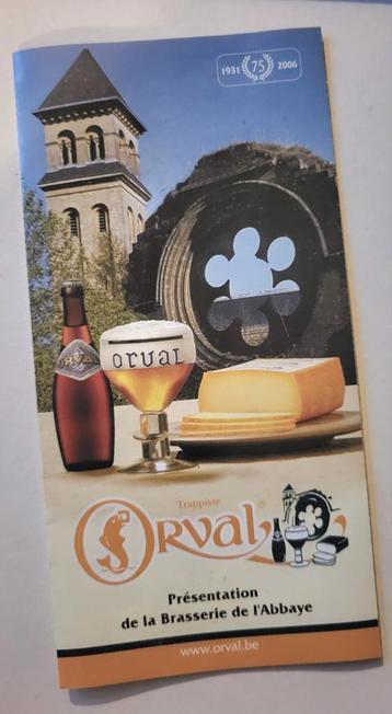 ORVAL  Folder 1931-2006  75e anniversaire, Enlèvement ou Envoi