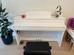 Yamaha CLP 745 White Digitale Piano, Ophalen, Wit, Digitaal, Zo goed als nieuw