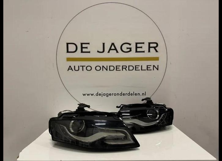 AUDI A4 B8 XENON LED KOPLAMPEN SET 8K0941004C 8K0941003C, Auto-onderdelen, Verlichting, Audi, Gebruikt