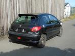 Peugeot 206, 1.4 HDI met 72000 km, ongeval., Auto's, Voorwielaandrijving, Stof, 50 kW, Zwart