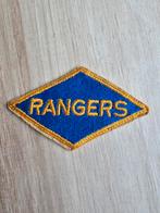 US WW2 Rangers patch whiteback gedragen, Ophalen of Verzenden