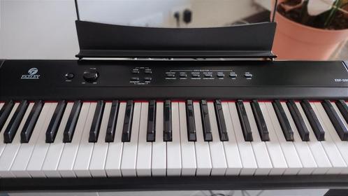 Fazley FSP-200-BK digitale piano zwart + onderstel, Muziek en Instrumenten, Piano's, Nieuw, Piano, Zwart, Ophalen