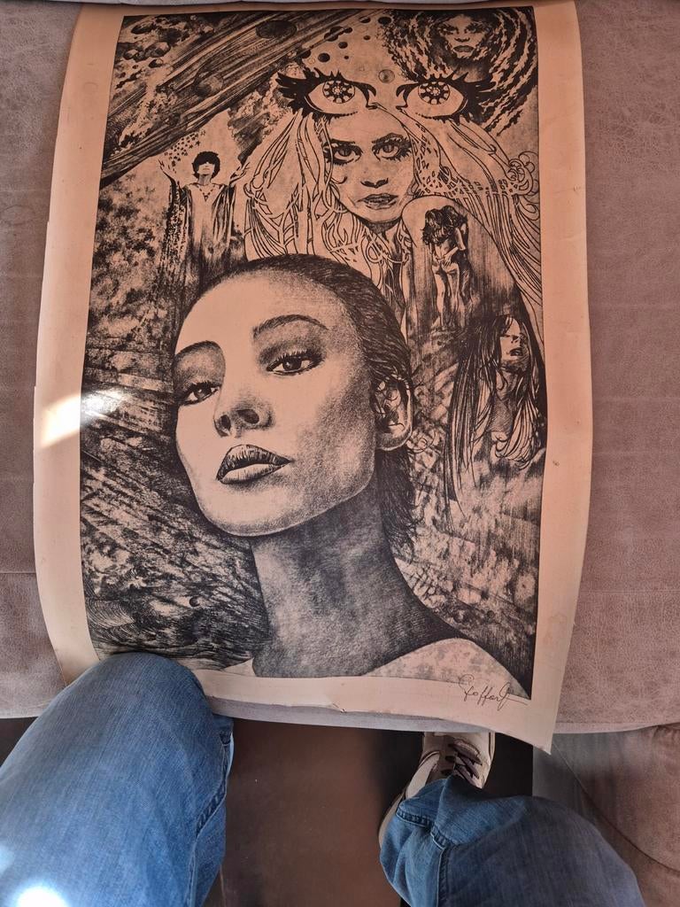 Lithographie de Jean Goffart, Enlèvement