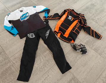 BMX kledingset Zulu en S1 maat 134/140 beschikbaar voor biedingen