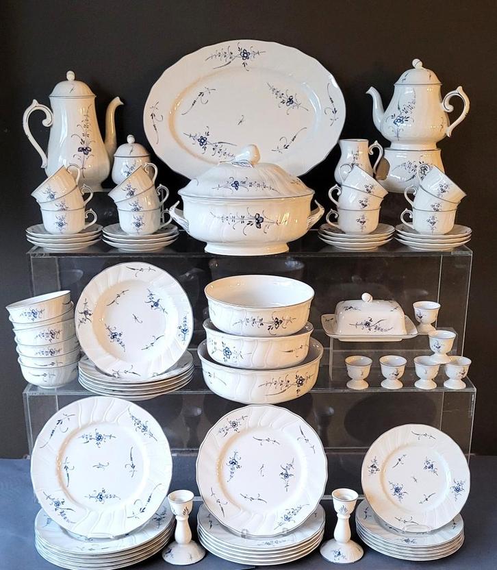 ✔️Villeroy & Boch Vieux Luxembourg Servies 12 personen, Antiek en Kunst, Antiek | Servies compleet, Verzenden