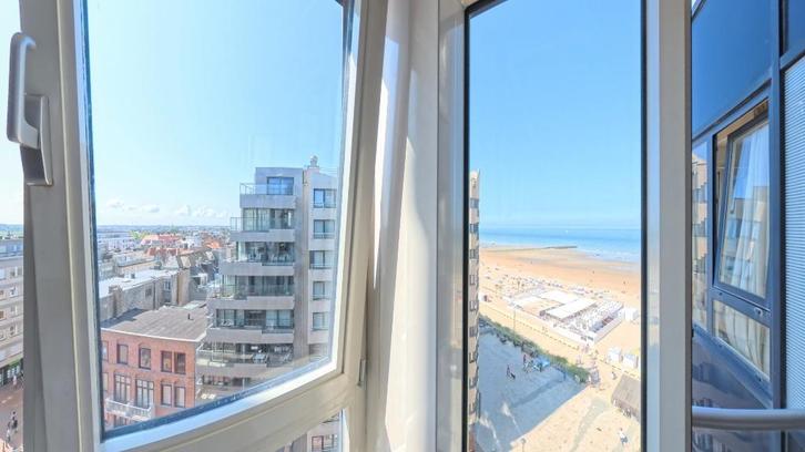 zonnig 1 slp app. met zicht op zee/hinterland Westende-Bad, Immo, Huizen en Appartementen te koop