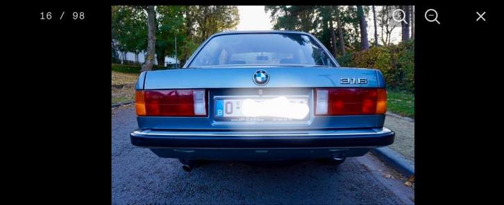 Bmw e30 *Gekeurd voor verkoop *, Autos, Oldtimers & Ancêtres, Particulier, BMW, Essence, Coupé, 3 portes, Boîte manuelle, Propulsion arrière