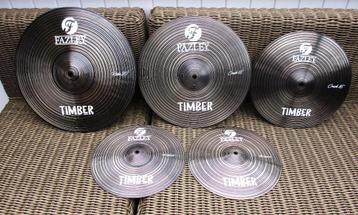 Set de cymbales Fazley « Timber » en bronze B20