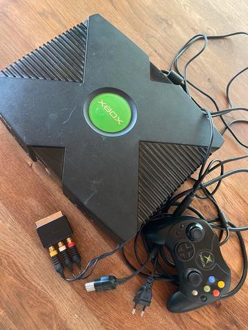 XBox classic met originele contoler beschikbaar voor biedingen
