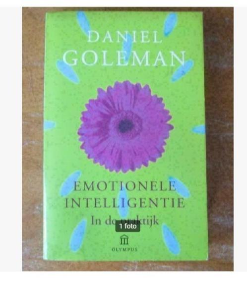 Mooi Boek 'Emotionele intelligentie in de praktijk' Goleman, Boeken, Psychologie, Zo goed als nieuw, Ophalen of Verzenden