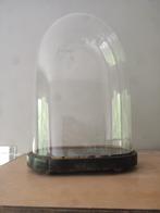 Grote glazen stolp, antiek, hout, geblazen glas, Antiek en Kunst, Antiek | Glaswerk en Kristal, Ophalen