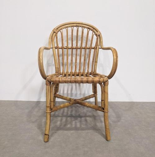 Vintage stoel van bamboe, Antiek en Kunst, Antiek | Meubels | Stoelen en Sofa's, Ophalen