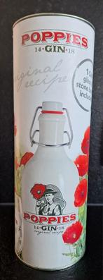 Fles Poppies Gin in cadeauverpakking + glas, Ophalen, Nieuw