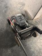 Machine à gazon Kress avec 2 batteries, Bac de ramassage, Tondeuses à gazon sur batterie, Tondeuse rotative, Utilisé