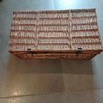Rieten mand/ picknick mand/ opbergmand, Huis en Inrichting, Ophalen, Gebruikt, Mand