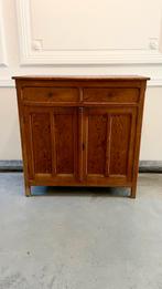 Pitch Pine Kast vol hout, Ophalen, 100 tot 150 cm, Zo goed als nieuw, Met deur(en)
