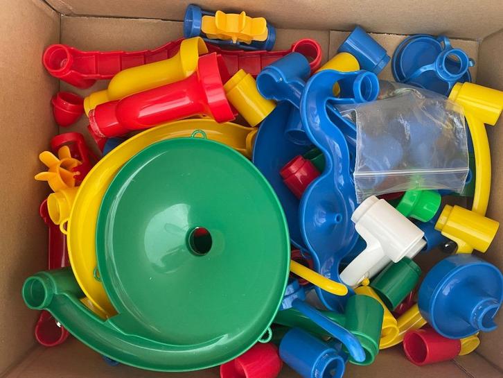 Knikkerbaan, Kinderen en Baby's, Speelgoed | Educatief en Creatief, Gebruikt, Knutselen, Bouwen, Ophalen