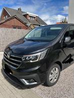 Te koop, goed onderhouden Renault Trafic dubbele cabine, Auto's, Automaat, Stof, USB, Zwart
