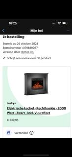 Kachel zwart, Huis en Inrichting, Haarden, Ophalen, Zo goed als nieuw