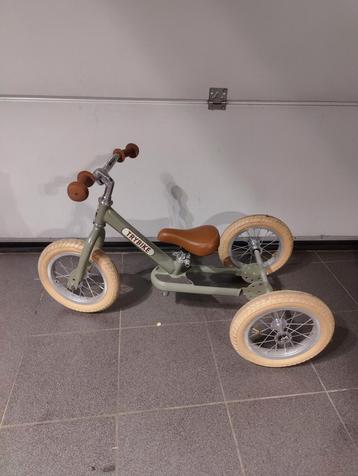 Trybike Vintage green, Kinderen en Baby's, Speelgoed | Buiten | Voertuigen en Loopfietsen, Ophalen, Zo goed als nieuw, Loopfiets
