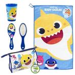 Baby Shark Toilettas Gevuld - 5 Delig - Pinkfong, Ophalen of Verzenden, Nieuw, Blauw, Jongen of Meisje