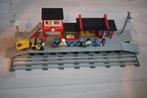 Vintage 12 Lego trein station 7824, Envoi, Utilisé, Ensemble complet, Lego