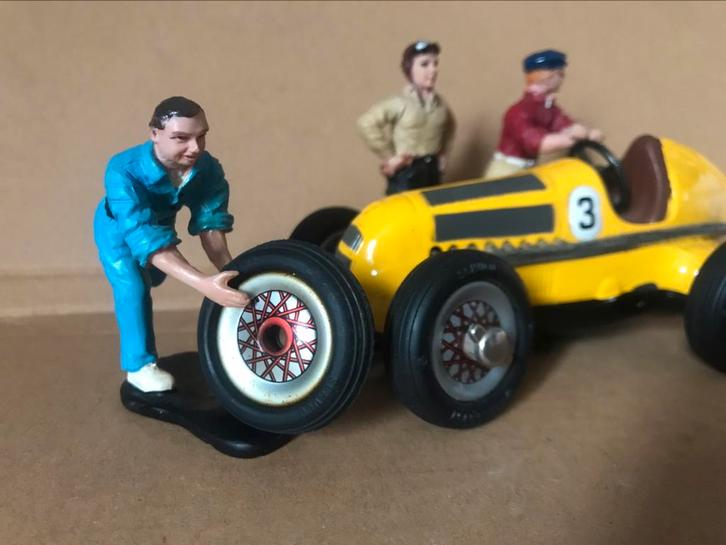 Schuco 1050 Mercedes Silberpfeil crew oldtimer, Verzamelen, Speelgoed, Zo goed als nieuw, Verzenden